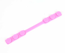 1 Maskenverlängerung - Verstellbar - Ohrenfreihalter - Silikon - Rosa