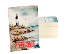 DIY-NÄHSET - Buchtasche - Sommerlektüre - Leuchtturm - Softshell - abby and amy