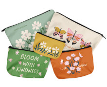 DIY-Nähset - Softshell - Fleece - 5 Wetbags - Flower Garden - abby and amy