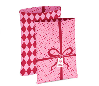 DIY-NÄHSET - Buchtasche - Geschenk - Merry Christmas - Softshell - abby and amy