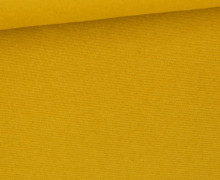 Flanell - Uni - Senfgelb