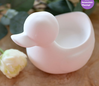 Silikon - Gießform - Süße Ente - Dekoente - Ente - Kerzenschale - Pflanztopf - vielfältig nutzbar