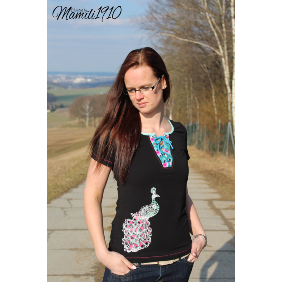 E-Book - Damen Hoodie "Bjelle" Größe 32-50 - Mamili1910