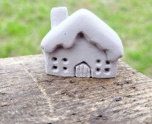 Silikon - Gießform - Mini Schnee-Haus - Nr.3 - vielfältig nutzbar