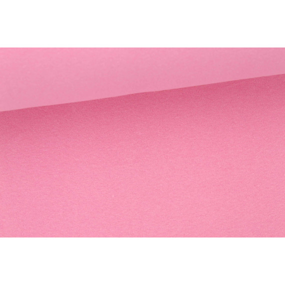 Glattes Bündchen - Shining - Uni - Schlauchware - Rosa