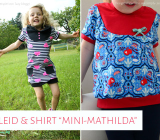 Ebook - Kleid & Shirt “Mini-Mathilda” Gr. 92 - 164