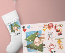 Onkel Bo's Bügelbilder - DIN A4 - Magical Christmas