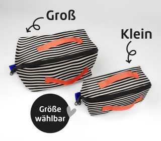 DIY-Nähset - Kosmetiktasche - Binz - On Tour - anlukaa - GRÖSSENAUSWAHL - abby and amy