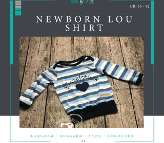 Newborn LOU Shirt Gr. 50-92