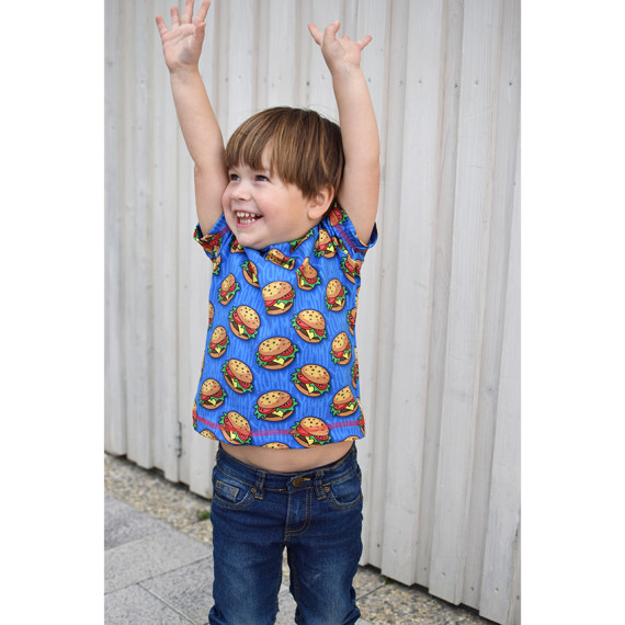 Bio-Sommersweat - French Terry - Hamburger Liebe - Classics - Himmelblau - Hamburger Liebe