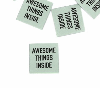 1 Label - Awesome - Lichtgrün - Anlukaa