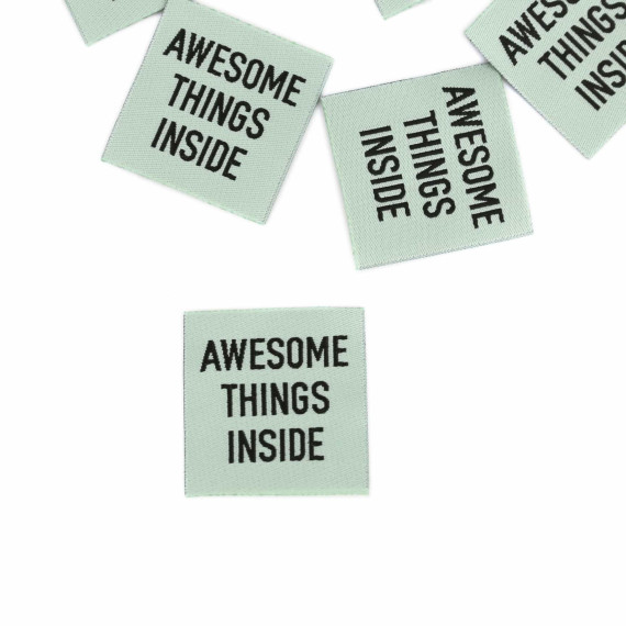 1 Label - Awesome - Lichtgrün - Anlukaa