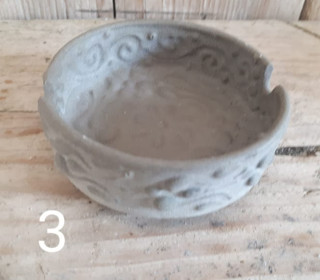 Silikon - Gießform - Aschenbecher - wunderschöne Muster - Kleine Größe - Muster 3 - vielfältig nutzbar
