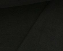 Jersey Frottiert - Frottee Jersey - Viskose Mischgewebe - Uni - Schwarz