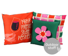 Kissenstoff - DIY - Kissen-Set - Sommer - Mehr Prosten statt Posten - Hamburger Liebe - Outdoorstoff - abby and amy