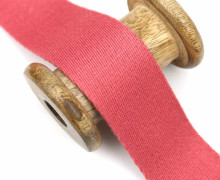 1m weiches Gurtband - 40mm - Lachsrot
