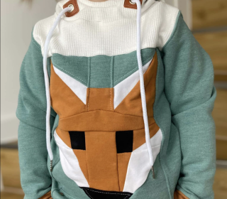 E-Book Hoodie Fuchselini Größen 104 - 140