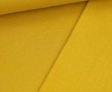 Leichter Kuschelsweat - Uni - 210g - Senfgelb