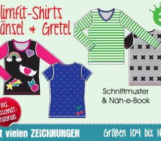 Ebook - Slimfit Shirt Hänsel & Gretel Gr. 104–164