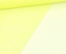 Fester Netzstoff - 145cm - Uni - Hellgelb