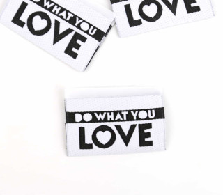 1 Label - DO WHAT YOU LOVE - Weiß