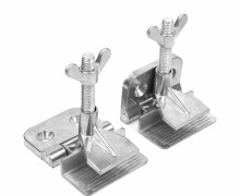 2 Siebrahmenzwingen - Klemmen Für A4 & A3 Siebdruckrahmen - Silber