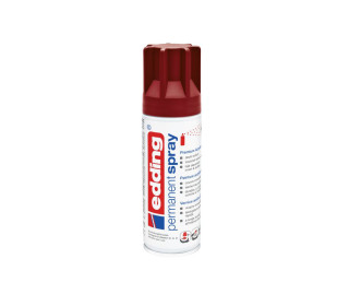 1 Permanentspray - Premium Acryllack - edding 5200 - Purpurrot Matt (col. 912)