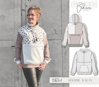 Hoodie | EU32-48 | Kalix W1409 | Bohème Design