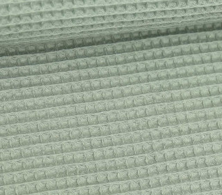 Waffel Piqué - Baumwolle - 275g - Lichtgrün
