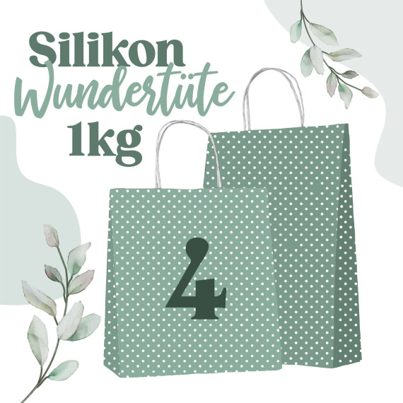 1kg - Kleine Silikon Wundertüte - 2. Wahl Silikonformen