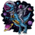 SpaceDinosaurFliederLila