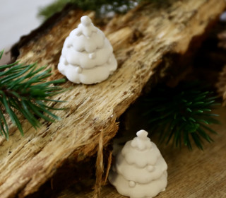 Silikon - Gießform - Mini Tannebäume - Weihnachten - Multiform - vielfältig nutzbar