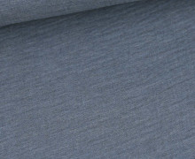 Musselin - Muslin - Double Gauze - Meliert - Uni - Taubenblau