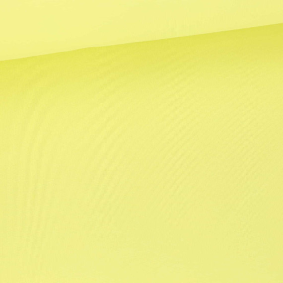 Deluxe Sweat - Uni - Einfarbig - Extrabreit - 180cm - Neue Trendfarbe - Lime Yellow - Grün Gelb
