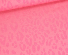 Bio-Canvas - Feste Baumwolle - Safari - Wild XMas 2025 - Rosa - Hamburger Liebe