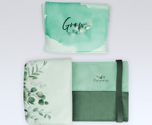DIY-Nähset - Buch-Organizer - Grow - Softshell - abby and amy