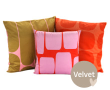 Kissenstoff - DIY - Kissen-Set - Musterwelten - Velvet - abby and amy