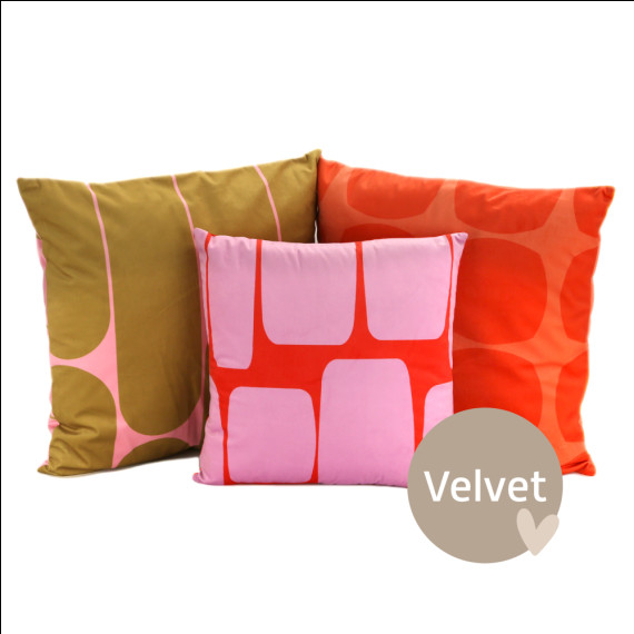 Kissenstoff - DIY - Kissen-Set - Musterwelten - Velvet - abby and amy