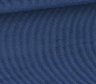 Nicki Feincord Jersey - Weich - Elastisch - Uni - Jeansblau