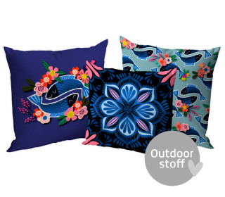 Kissenstoff - DIY - Kissen-Set - Lisboa - Hamburger Liebe - Outdoorstoff - abby and amy