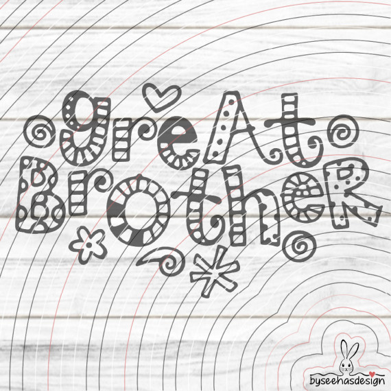 Great Brother Plotterdatei SVG DXF