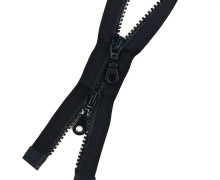 1 Zweiwege Reißverschluss - 45cm - Teilbar - Hochwertig - Prym - Dunkelblau (210)