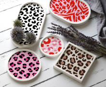 Outdoorstoff - Animal Print - Inlays für Silikon - Probierset - studio.mARTinchen - abby and amy