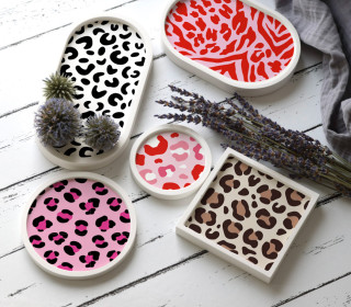 Outdoorstoff - Animal Print - Inlays für Silikon - Probierset - studio.mARTinchen - abby and amy