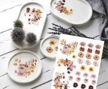 Rub-On Sticker - Herbstschmuck - Tante Henni Rub-Ons - vielfältig nutzbar