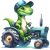DinoGangTraktorMintgruen