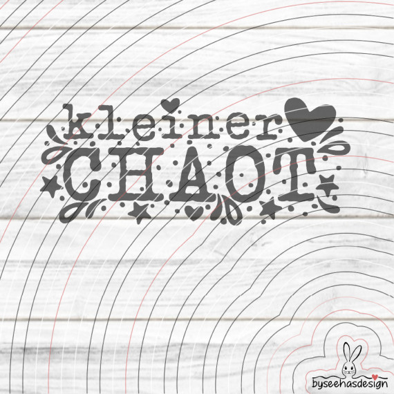kleiner Chaot Plotterdatei SVG DXF