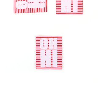 1 XXL Label - OH HI - Rosa - Anlukaa