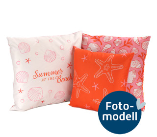 FOTOMODELL - Kissen-Set fertig genäht - Summer At The Beach - Kathi Bondzio - Outdoorstoff