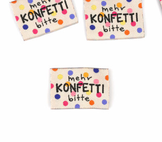 1 Label - mehr Konfetti bitte - Beige - jojulein design